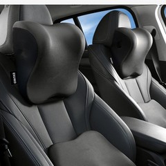 2 Pack Car Neck Pillow Support, Headrest for Driving with Black