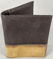 FOSSILL Leather Passport & Credit Card Wallet Purse