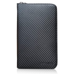 Full Grain Leather Passport Holder Case for Men RFID Blocking Travel 4 Passports