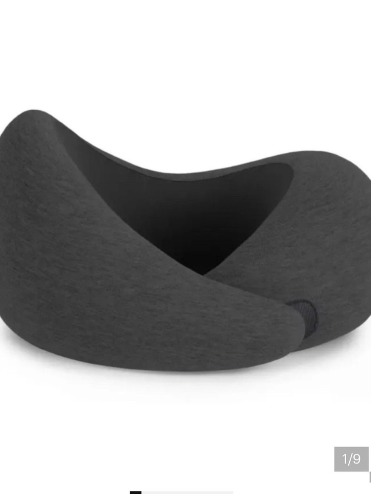 Ostrichpillow Go Neck Pillow First class memory foam travel pillow, Grey, NWT