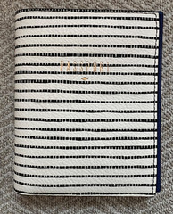 Fossil RFID Passport Wallet Style SL7003080 in Black Stripe