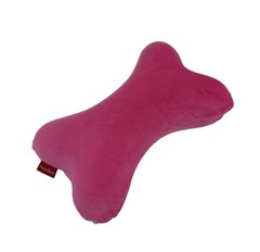Bone Pillow Neck Head Rest Memory Foam Travel Trip Posture Support Rose Pink