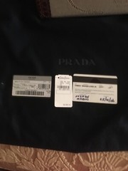 PRADA TRAIN CASE BRAND NEW NEVER USED