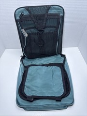 L.L. Bean Medium Turquoise Personal Organizer Hanging Toiletry Travel Bag