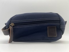 Timberland Men’s Toiletry Travel Bag Shaving Kit Navy Blue NWT MSRP $48