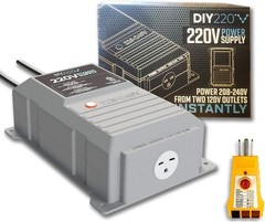 Krieger Quick Connect 220V Power Supply Converter and Voltage