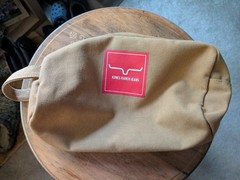 Kimes Ranch Jeans Tan Canvas Toiletry Bag