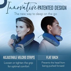 BCOZZY Neck Pillow for Travel Provides Double Support to The Head, Neck, and …