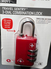 Swiss Gear Trvel Sentry 3 Dial Combination Lock TSA Approved