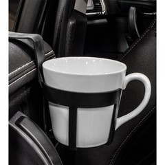 Custom Accessories 91100 Black Large Cup Holder – 44 oz.Capacity Single,