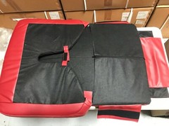 Human Touch PC-8 Perfect Zero Gravity Chair Seat Pad Set – Red Leather
