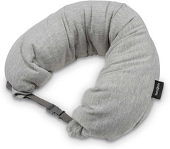 Microbead 3-In-1 Neck Travel Pillow, Frost Grey, One Size