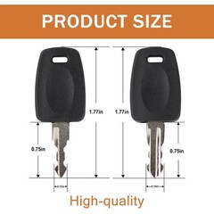 TSA Key 002 007Universal Lock Master Suitcase with 2Pcs Rings for…