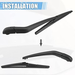 Rear Windshield Wiper Blade Arm Assembly Fit for Dodge Journey – Pack of 2