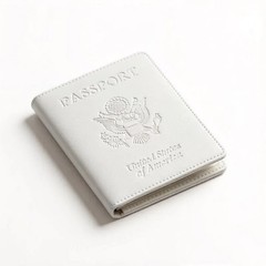 Leather Passport Holder Wallet Blocking Cover Protector For Vaccination Card
