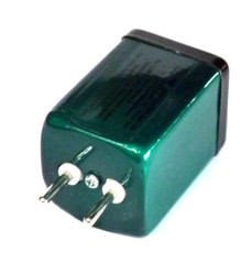 NIB Heavy Duty Foreign-Travel Converter 1600 Watts Green Unbranded One Outlet J
