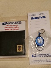 Leather Passport Holder Black Passport Holder New in Package