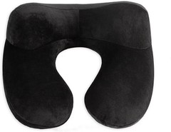 Inflatable Travel Pillow, Neck Pillow Support for Traveling, Airplanes, Cars, an