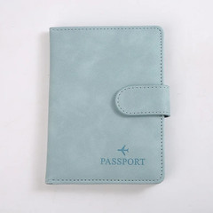 Leather Passport Holder Covers Case Waterproof Travel Credit Card Wallet Cute Pa