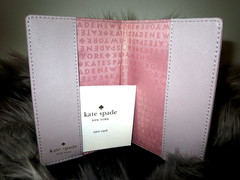 KATE SPADE MAKE MAGIC RABBIT SEQUIN TOP HAT PASSPORT HOLDER- PWRU5460-RARE-NEW!
