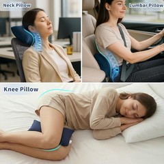 Small Pillow, 11″x7″x2.5″Navy Blue