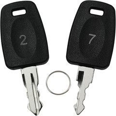 Luggage Keys 002 007 Replacement for Bag Suitcase Luggage Lock | 002 Keys 007 Ke