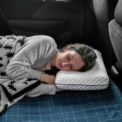 Gel Memory Foam Camping Pillow – Travel Essentials & Must Haves – Camping Gear &