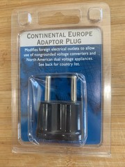 Continental Europe Adaptor Plug 273-1447 PBC-1 Type B | International Travel Aid