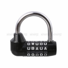 5 Digit letter Secure Combination Lock Password Gym Padlock