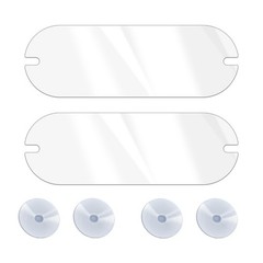 SHMZK 2PCS EZ Pass Holder, Transponder Ezpass Holder with Strong Suction