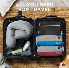 Memory Foam Bendable Adjustable TRAVEL PILLOW Comfortable Plane Flight Washable