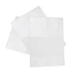 Travel Accessories 5 Pcs Transparent PVC Passport Cover Document Bag ID Holder