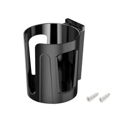 LITTLEMOLE Large Cup Holder, Universal Drink Holder for Almost 1 PCS, Black