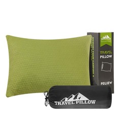 Camping Memory Foam Travel Pillow Compressible Medium Firm Backpacking Hiking
