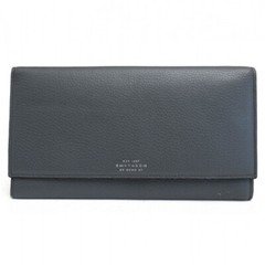 Smythson PANAMA MARSHALL TRVEL WALLET in Gray, Crossgrain Calf [EX] LTD From JP