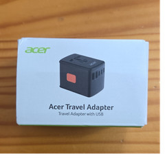 Acer Universal Travel Adapter with USB, Model SL-200-3C2A