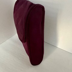 Samsonite Womens Purple Hanging Toiletry Bag Travel Cosmetic Organizer Nylon