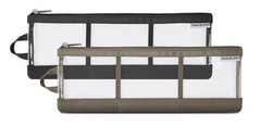 Travelon Set of 2 Accessory Organizer, Black/Nutmeg, One Size Black/Nutmeg L3520