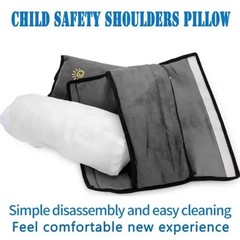 1pc Kids Car Seat Belt Pillow: Shoulder Pad Cushion Neck Protector – NEW