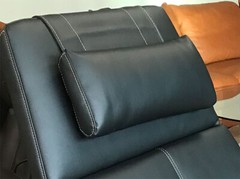 PC-410 PC-500 PC-510 Black Vinyl Perfect Chair Neck Head Pillow Human Touch