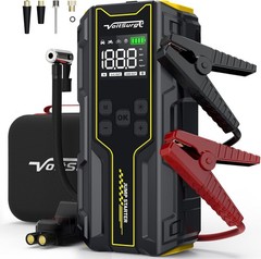 Car Jump Starter with Air Compressor VoltSurge 6000A Peak 12V Battery Jumper