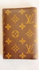 Louis Vuitton M60180 Monogram Couverture Passport Cover Authentic Brown Mint