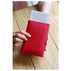Wallet Holder Slim Leather US Travel Passport RFID Blocking ID Cards Case Cover