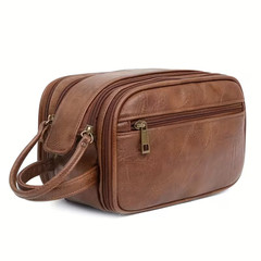 Men s Large Toiletry Bag, Travel Shaving Kit Organizer, Cosmetic Storage Case