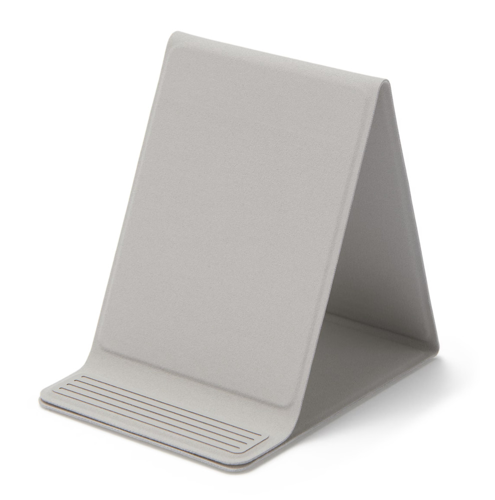 Muji Foldable Smartphone Stand Light Gray width 72 x depth 93 x height 8mm