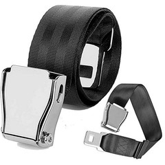Mirone Universal Adjustable Airplane Seat Belt Extender Seatbelt Extension