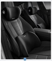 Ergonomic Memory Foam Car Neck Back Cushion Lumbar Support Pillow Set Sleep Gift