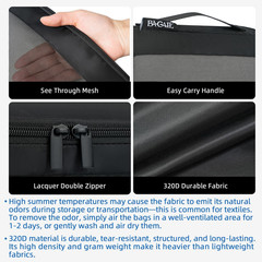 4 Set/6 Set/8 Set Compression Packing Cubes Travel Accessories Expandable Packin