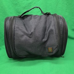Swiss Tech Hanging Toiletry Bag 23 pockets Travel Bag Handle Grey