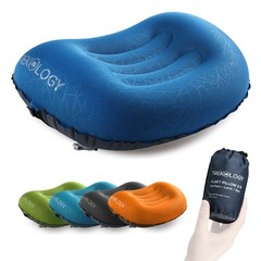 Ultralight Inflatable Camping Travel Pillow – ALUFT 2.0 Compressible, Compact…